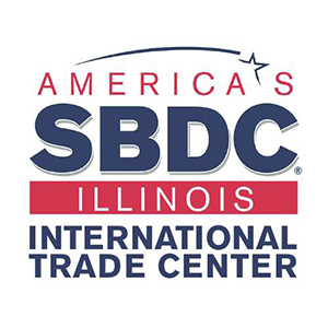 SBDC Illinois America's International Trade Center logo